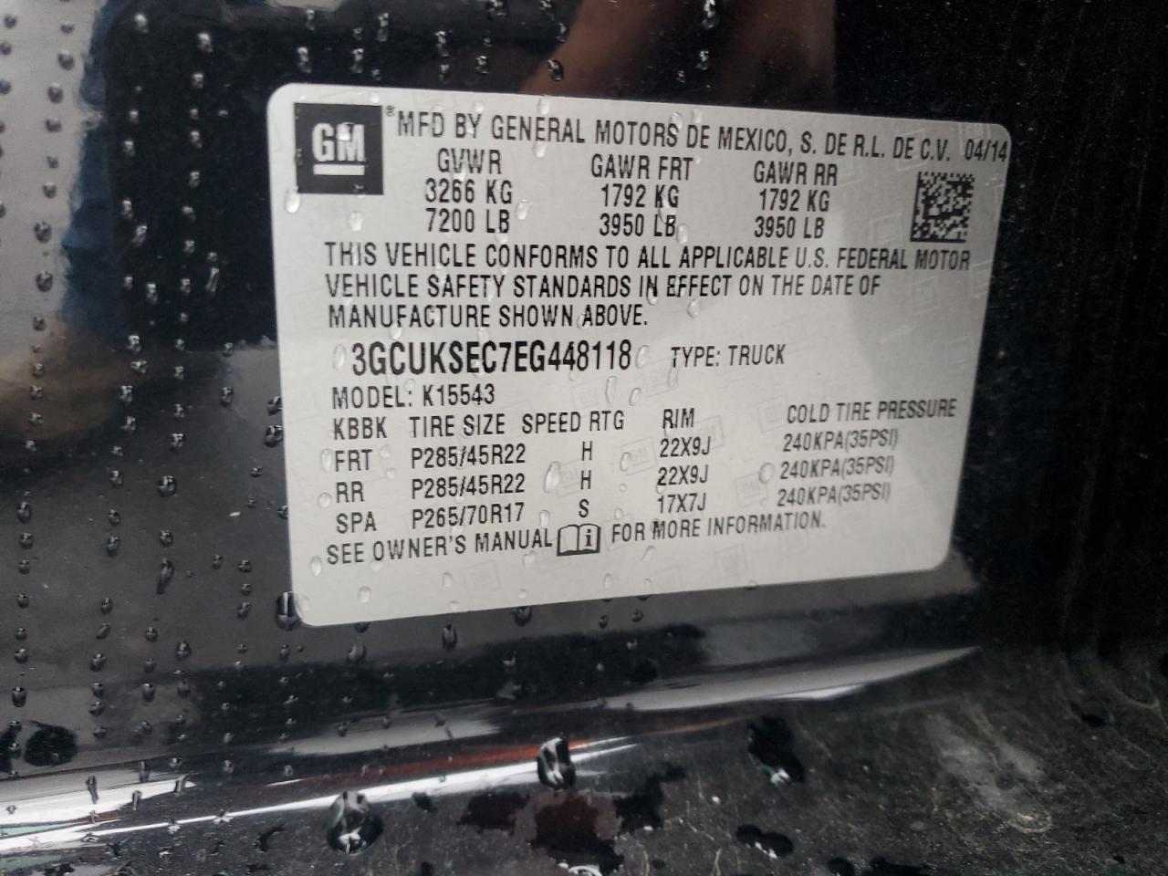 2014 CHEVROLET Silverado