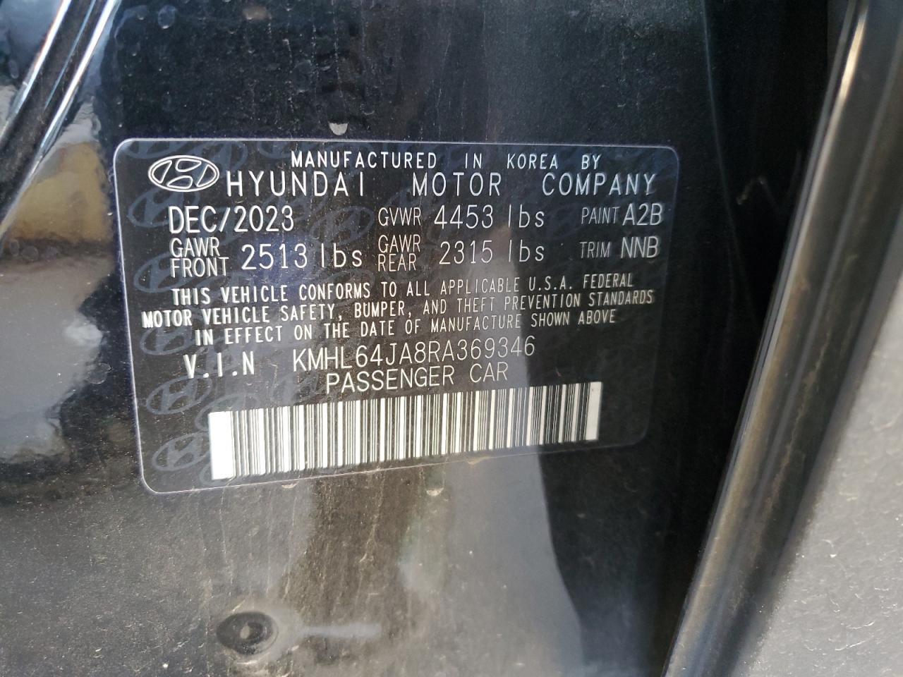 2024 HYUNDAI SONATA