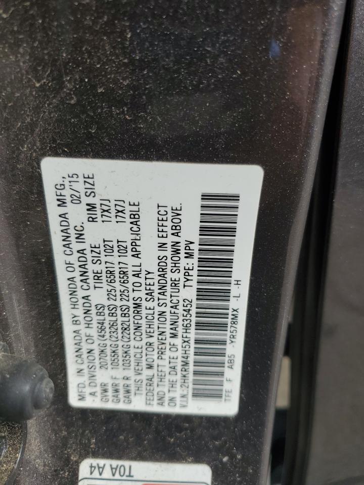 2015 HONDA CR-V