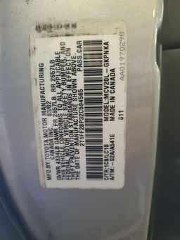 2002 TOYOTA CAMRY