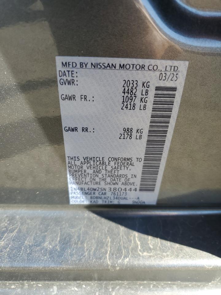 2025 NISSAN ALTIMA