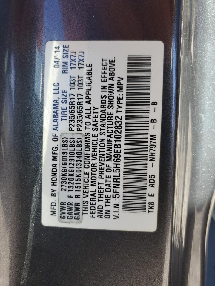 2014 HONDA ODYSSEY