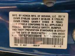 2014 HONDA CIVIC