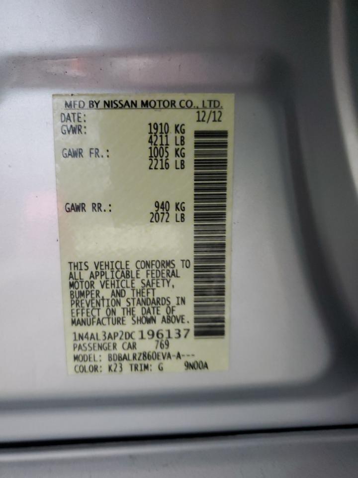 2013 NISSAN ALTIMA