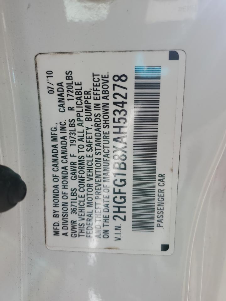 2010 HONDA CIVIC