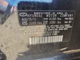 2012 HYUNDAI ELANTRA