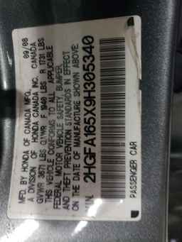 2009 HONDA CIVIC
