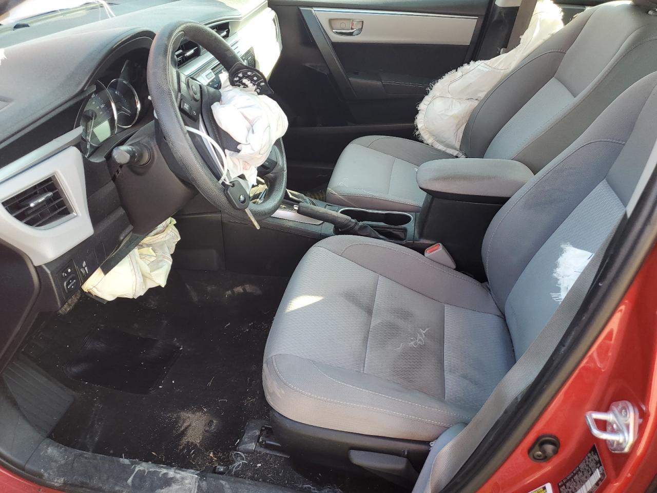2016 TOYOTA COROLLA