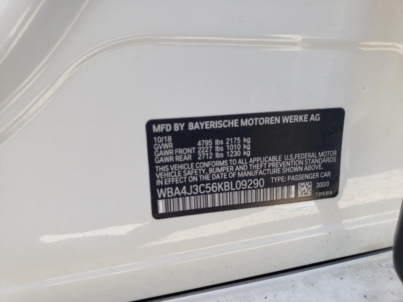 2019 BMW 4 Series