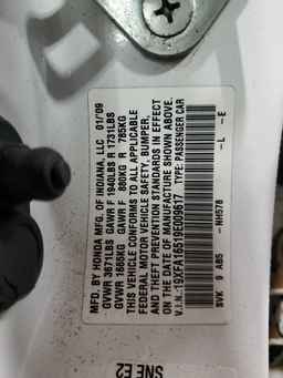 2009 HONDA CIVIC