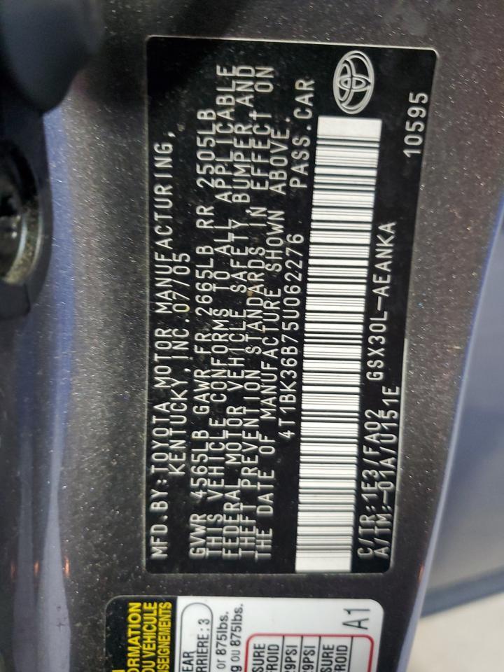 2005 TOYOTA Avalon