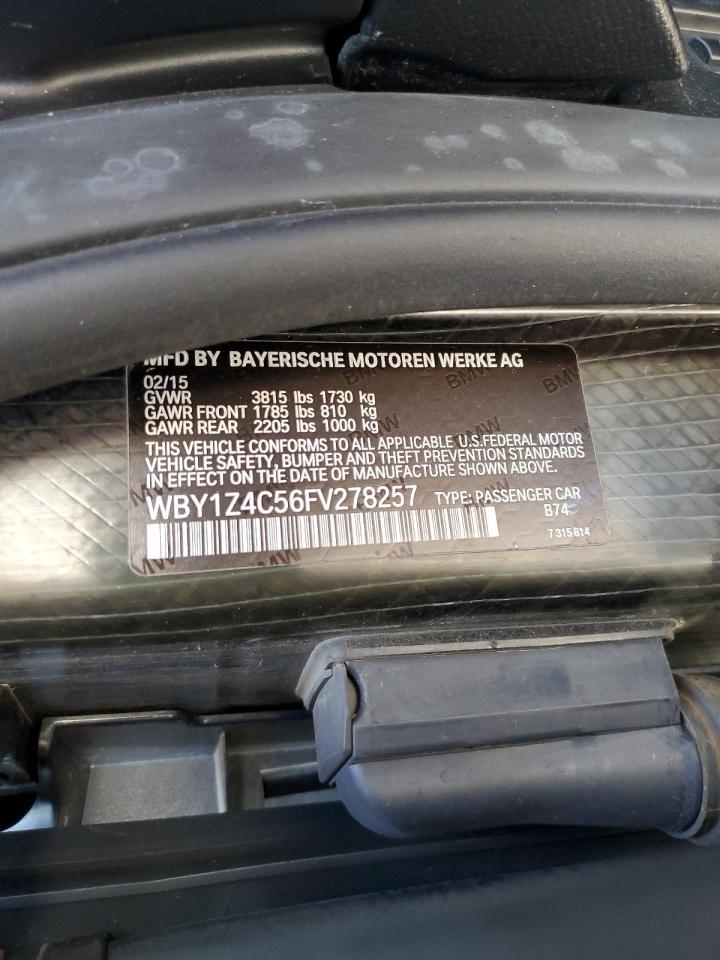 2015 BMW I3