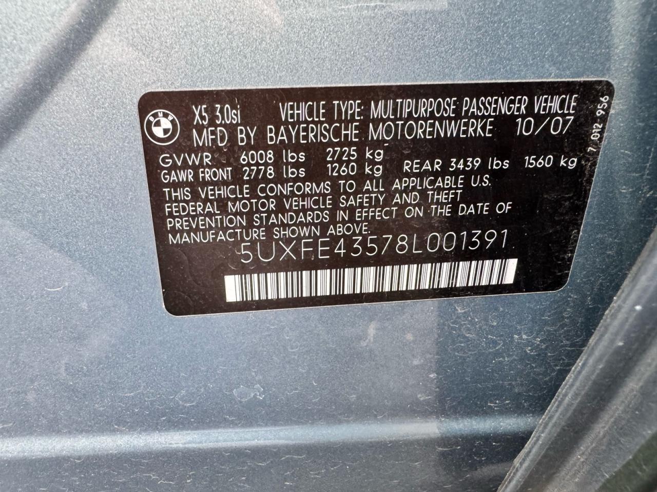 2008 BMW X5