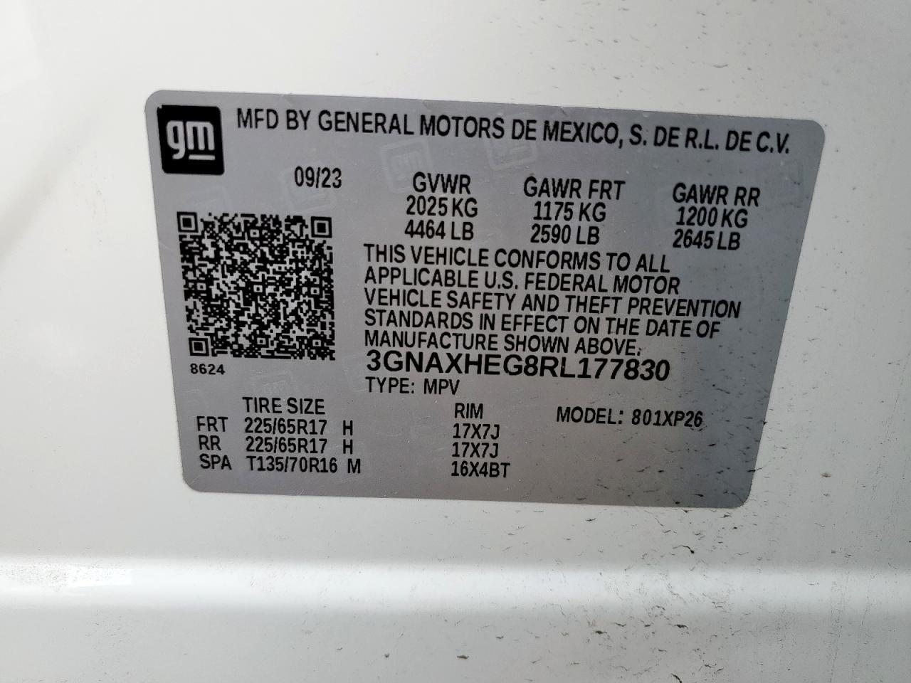 2024 CHEVROLET EQUINOX