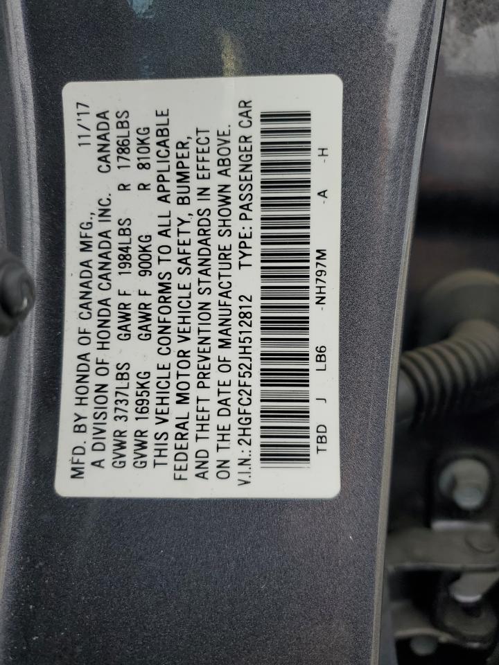 2018 HONDA CIVIC