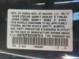 2013 HONDA CIVIC