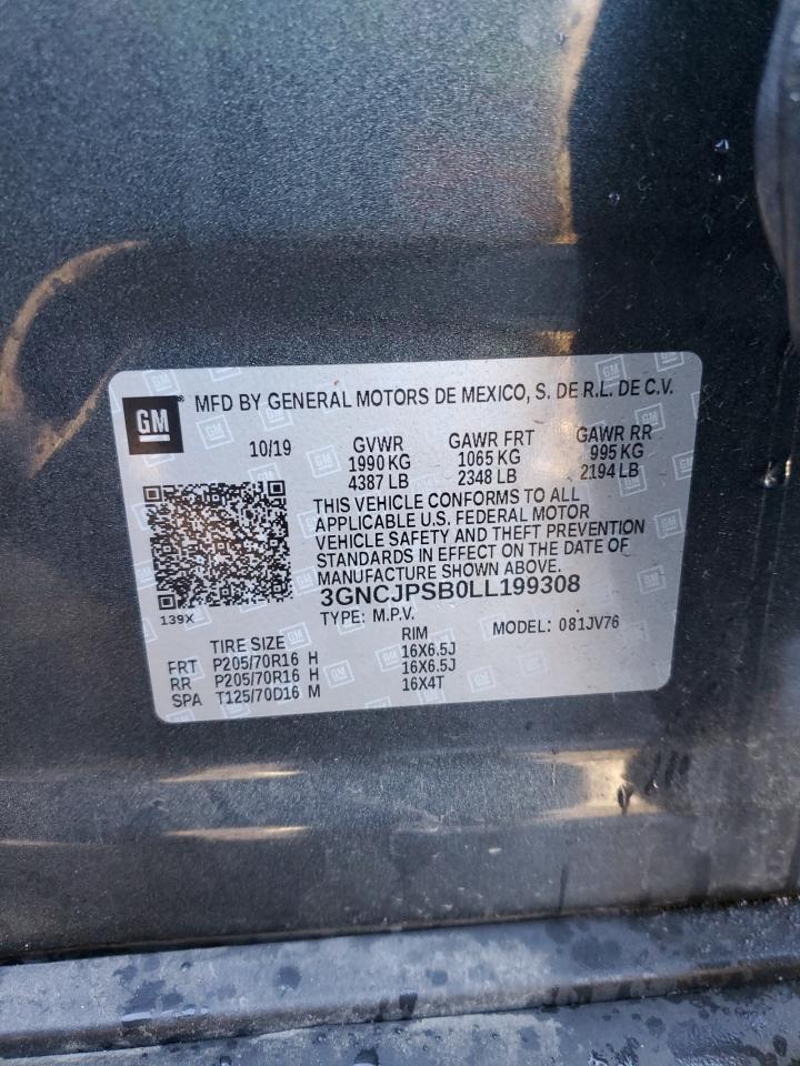 2020 CHEVROLET TRAX