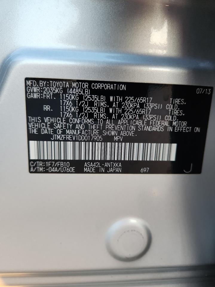 2013 TOYOTA RAV4