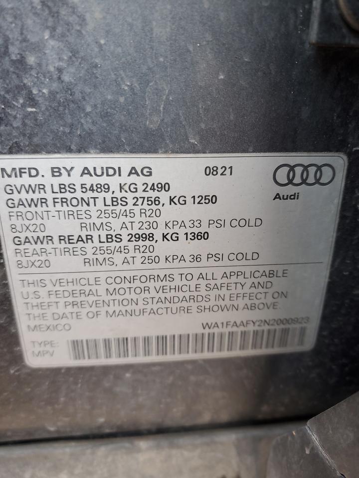 2022 AUDI Q5