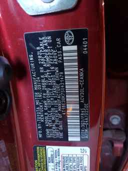 2005 TOYOTA CAMRY