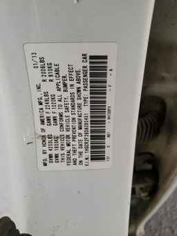 2013 HONDA ACCORD