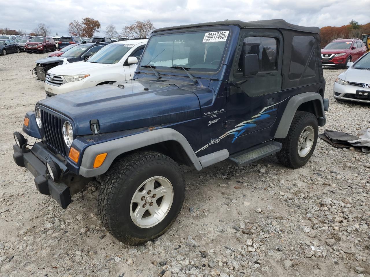 2001 JEEP WRANGLER