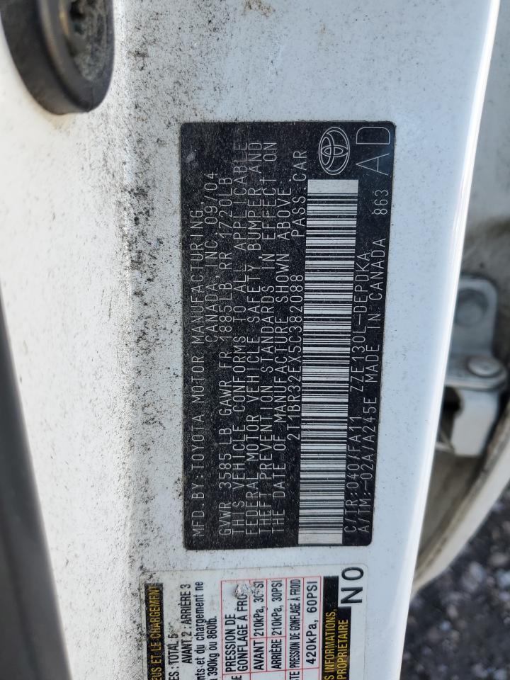 2005 TOYOTA COROLLA