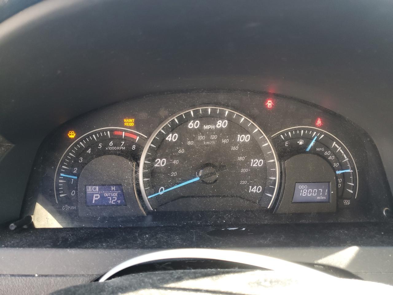2012 TOYOTA CAMRY