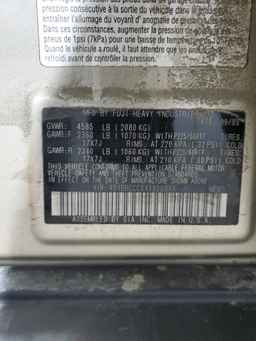 2010 SUBARU Outback