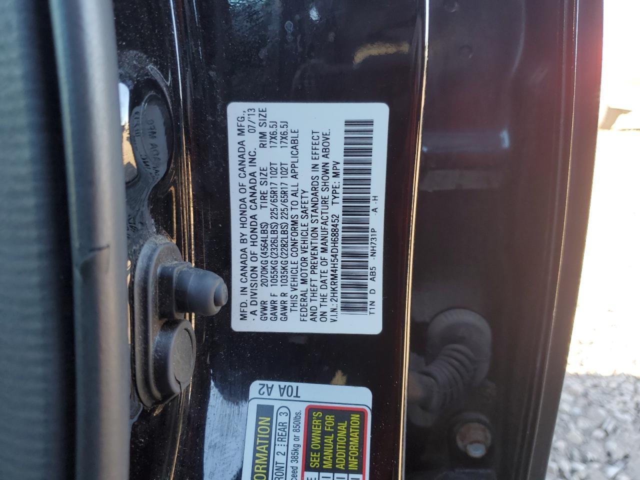 2013 HONDA CR-V