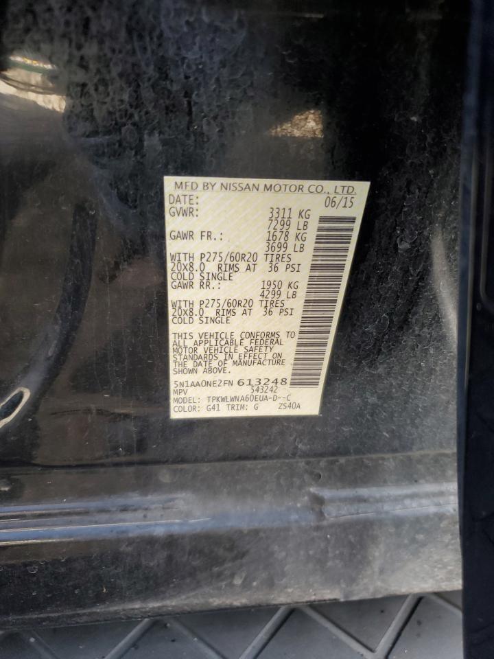 2015 NISSAN Armada