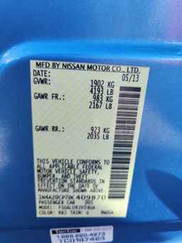 2013 NISSAN LEAF