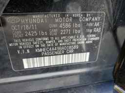 2011 HYUNDAI SONATA
