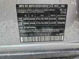 2012 MERCEDES-BENZ GL-Class