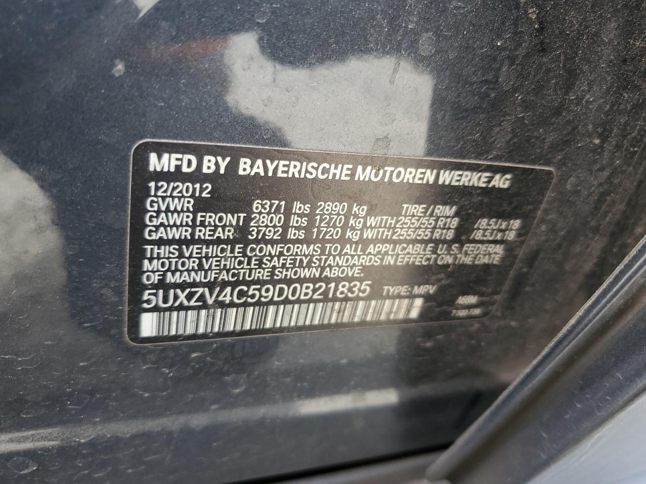 2013 BMW X5