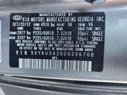 2013 KIA SORENTO