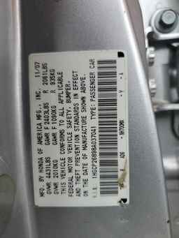 2008 HONDA ACCORD