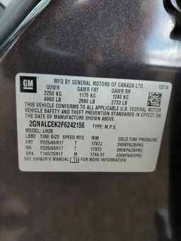 2015 CHEVROLET EQUINOX