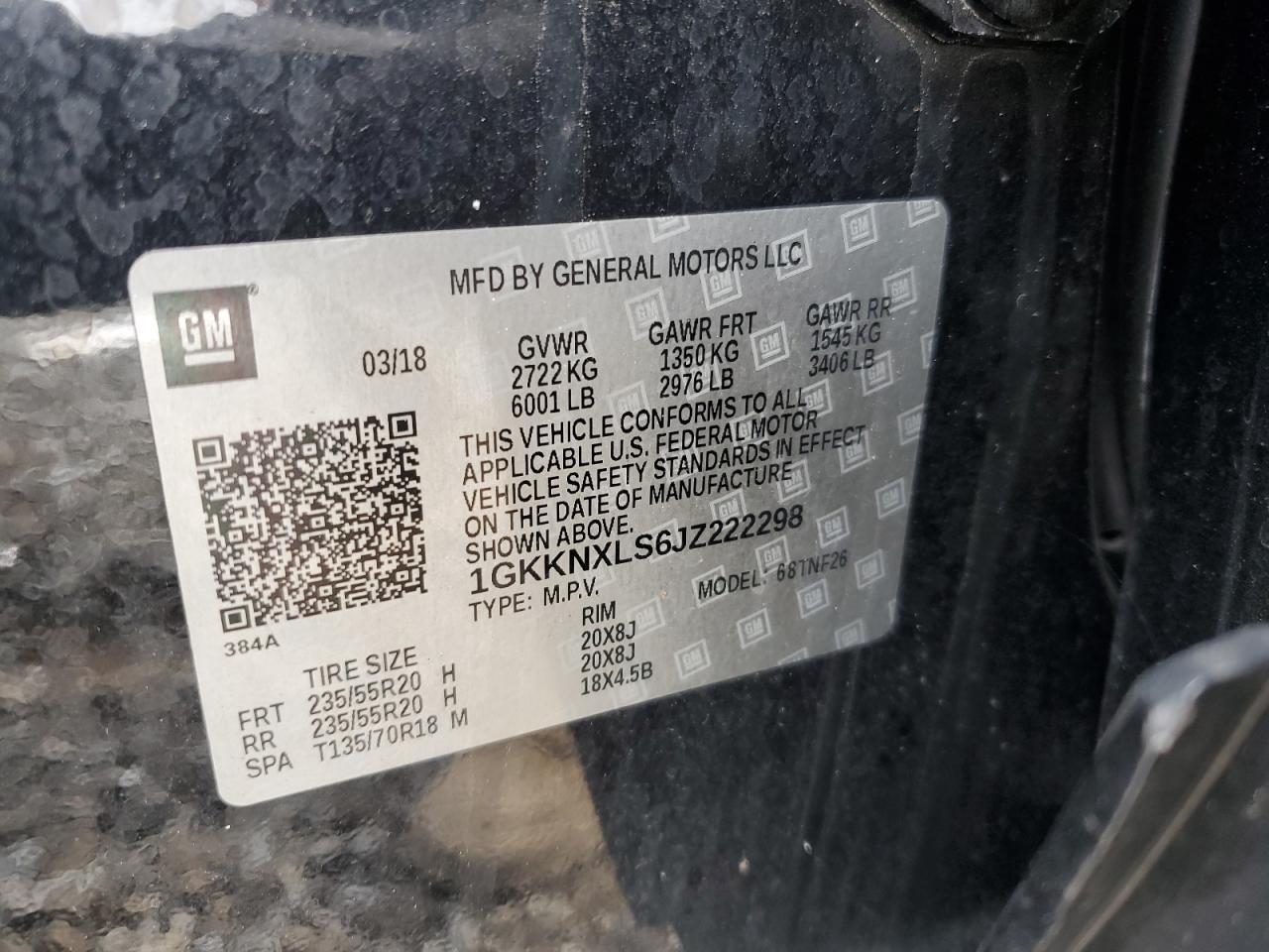 2018 GMC ACADIA