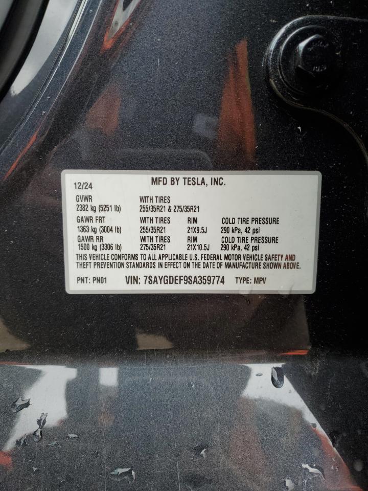 2025 TESLA MODEL Y