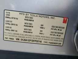 2013 TESLA MODEL S