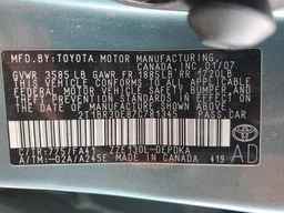 2007 TOYOTA COROLLA