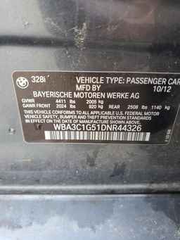 2013 BMW 3 SERIES