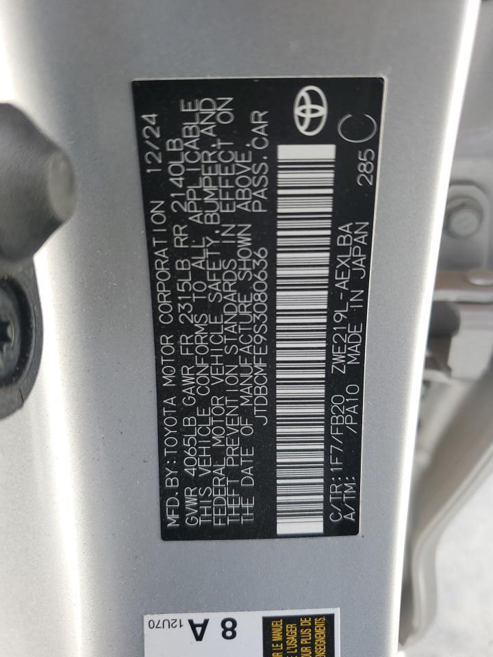2025 TOYOTA COROLLA