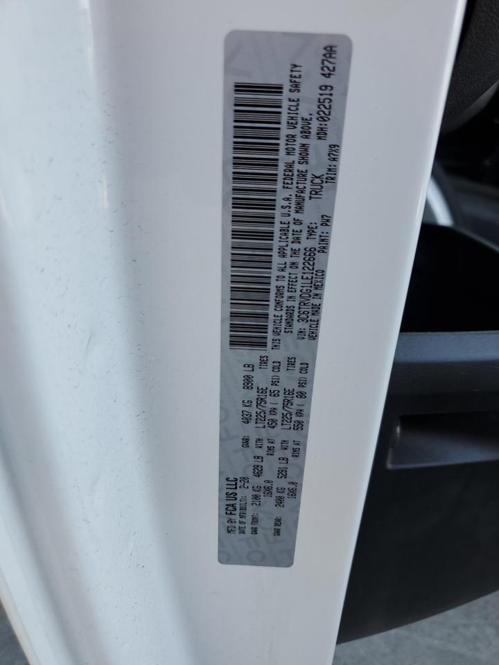 2020 RAM ProMaster 2500