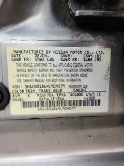 2004 NISSAN SENTRA