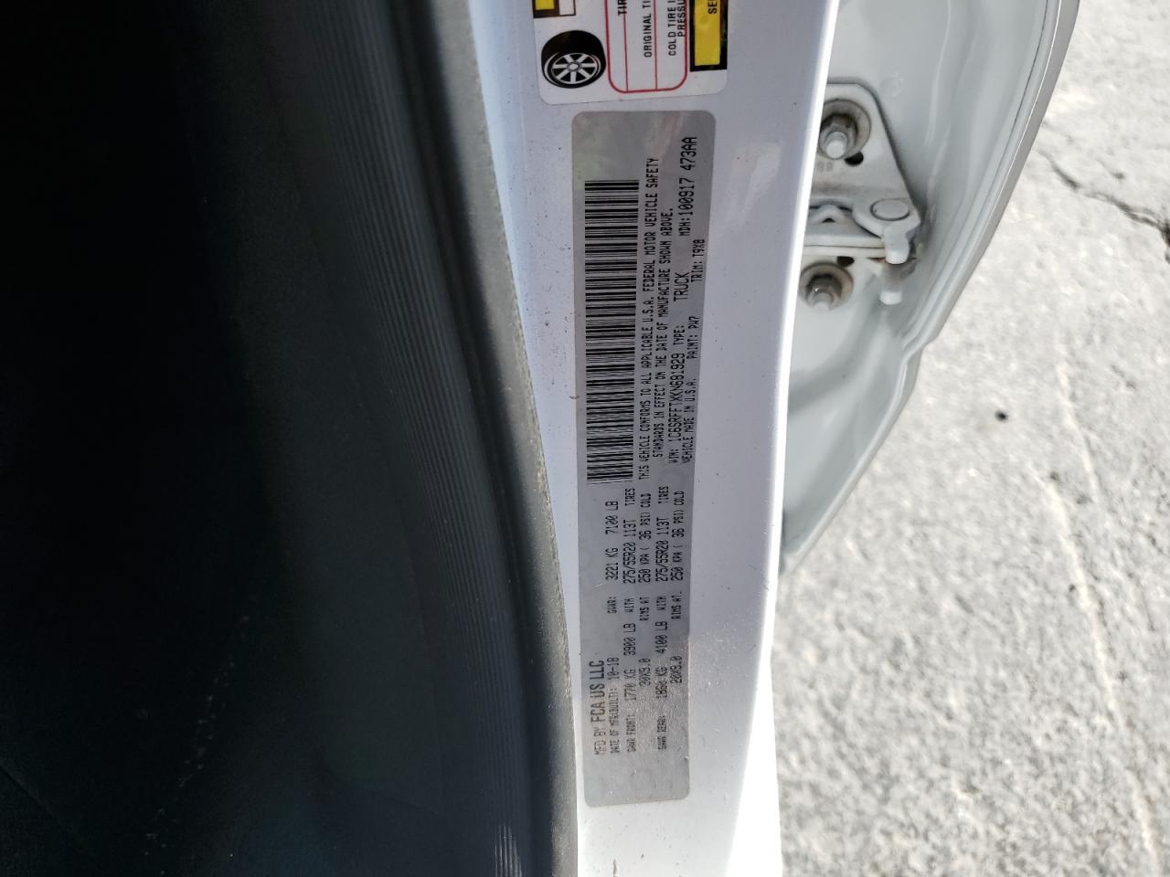 2019 RAM 1500
