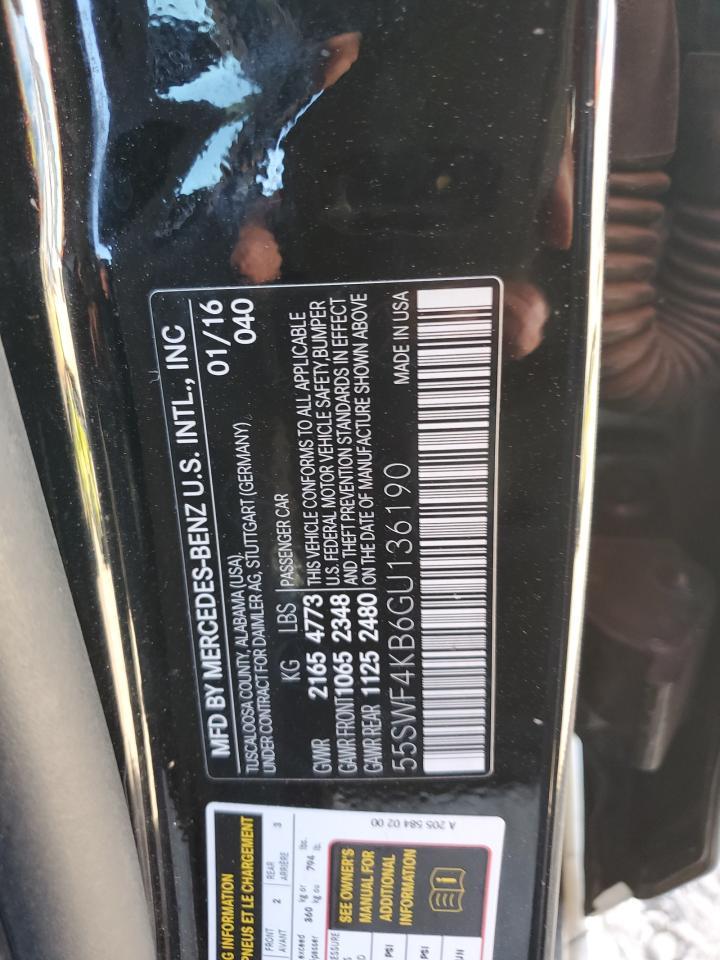2016 MERCEDES-BENZ C-CLASS