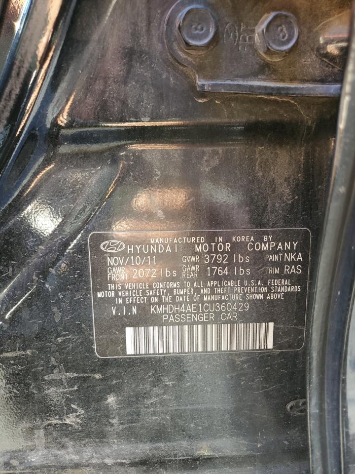 2012 HYUNDAI ELANTRA
