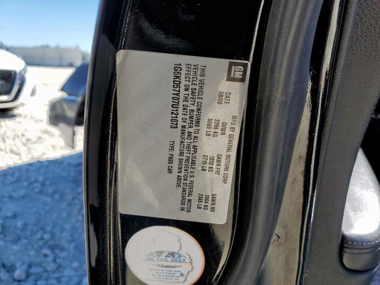 2007 CADILLAC DTS